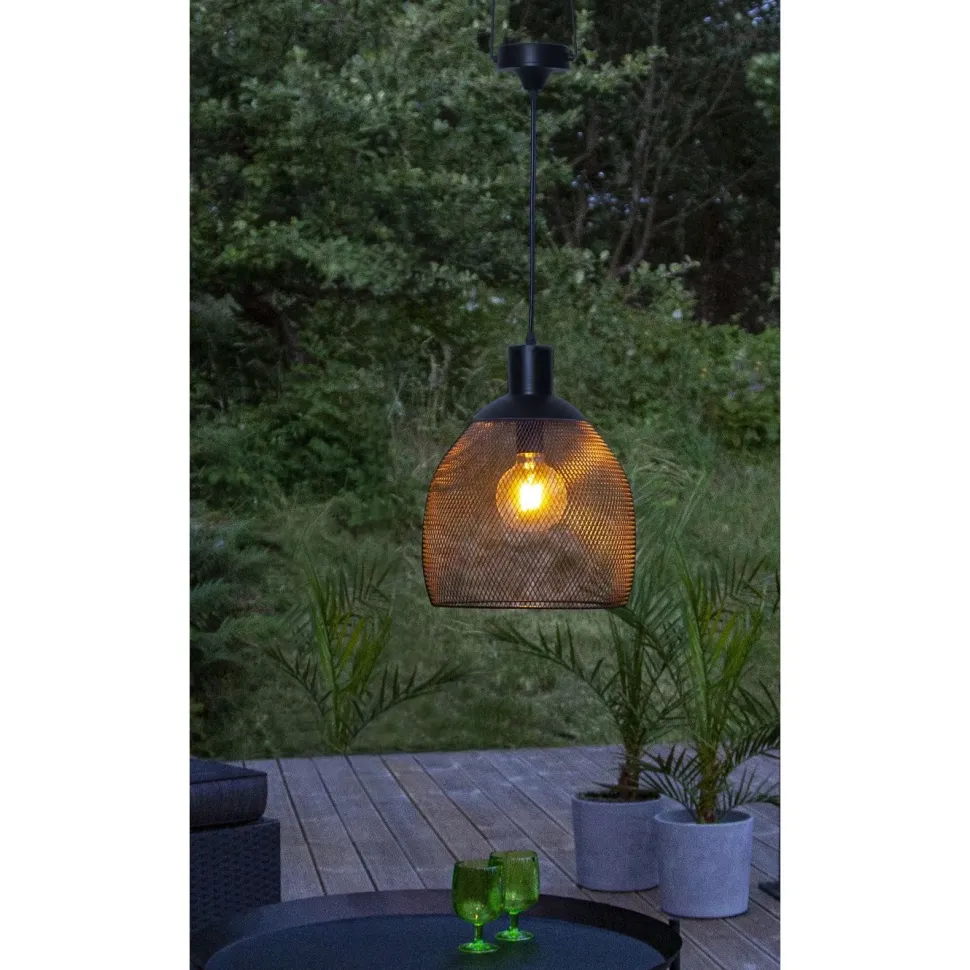 Aurinkokennovalaisin Star Trading Sunlight Ø290x350 mm musta