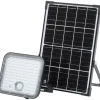 Aurinkokennovalonheitin liiketunnistimella Osram Endura Flood Split 30W 840 4000K kaukosäädin musta