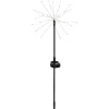 Aurinkokennovalopuu Star Trading Firework 2kpl 60cm musta