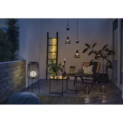 Aurinkokennovalosarja Paulmann Pauleen Solar Glamour, IP44, 2.8m, 3000K, hopea