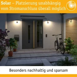 Aurinkokennovalosarja Paulmann Pauleen Solar Glamour, IP44, 2.8m, 3000K, hopea