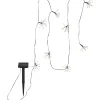 Aurinkokennovalosarja Star Trading Firework 210cm musta