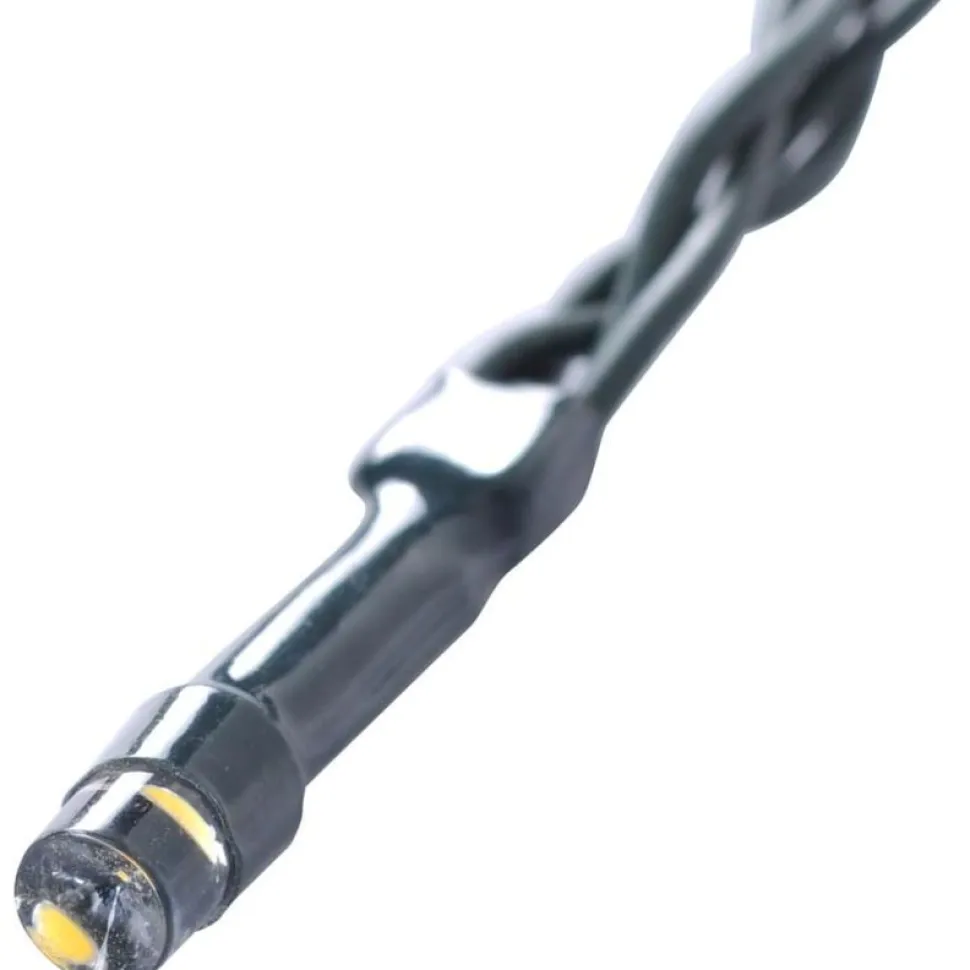 Aurinkovoimalla toimiva led valonauha 24 valoa 3,8m 2kpl