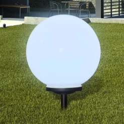 Aurinkovoima pallovalo maapiikillä led 40 cm 1 kpl