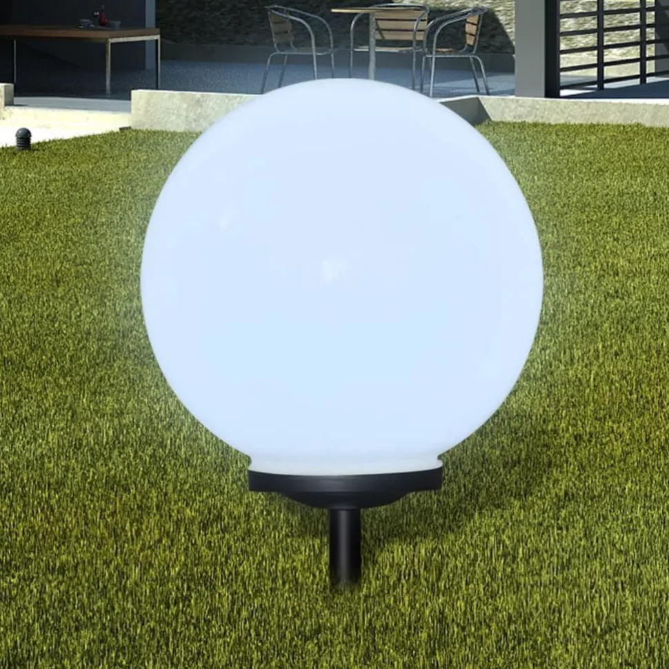 Aurinkovoima pallovalo maapiikillä led 40 cm 1 kpl
