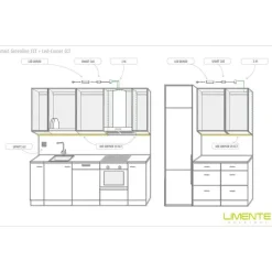 CCT-säädin- ja himmenninsetti Limente Smart 572 Greenline 24V IP20 valkoinen