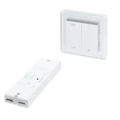 CCT-säädin- ja himmenninsetti Limente Smart 571 Luxus 24V IP20 valkoinen