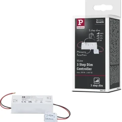 Himmennin Paulmann ULine 3-Step-Dimmer, max. 200W, 48V, 80x35mm, valkoinen