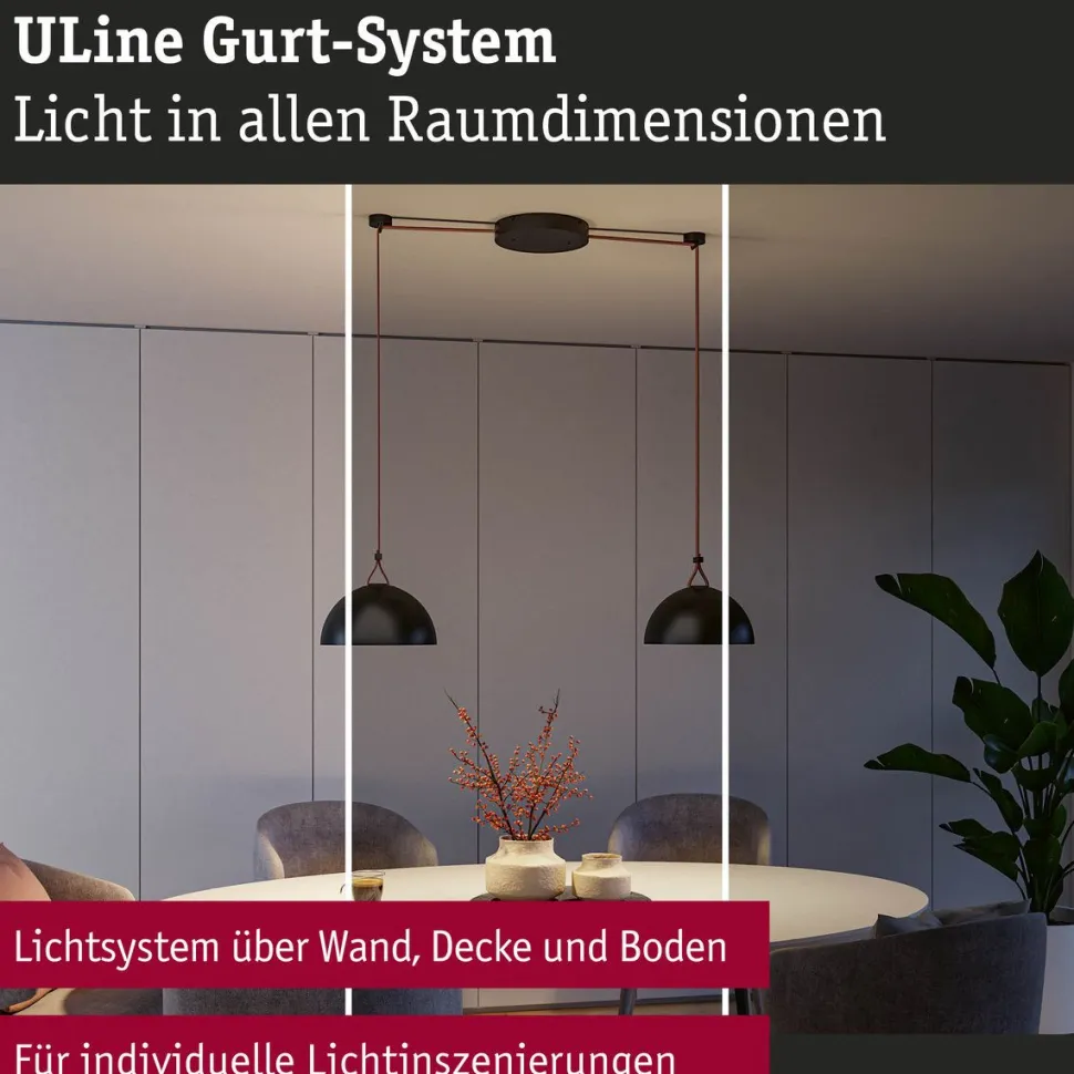 Himmennin Paulmann ULine 3-Step-Dimmer, max. 200W, 48V, 80x35mm, valkoinen