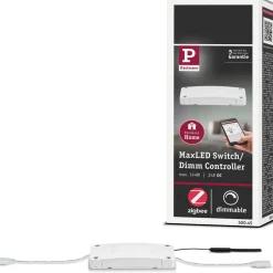 Himmennys- ja kytkinohjain Paulmann MaxLED Tunable White, Zigbee 3.0, DC 24V, max.144W