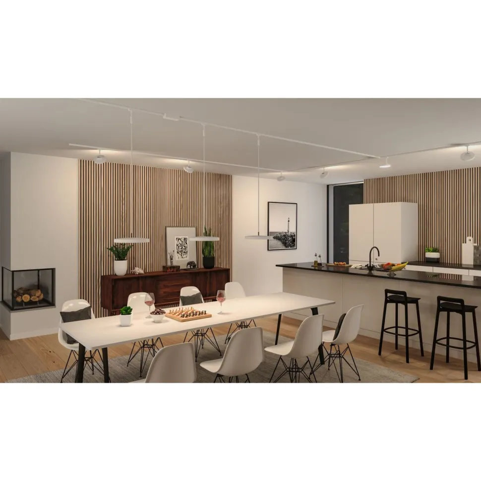 Himmennys- ja kytkinsovitin Paulmann URail, Smart Home Zigbee 3.0, 155x56mm, valkoinen