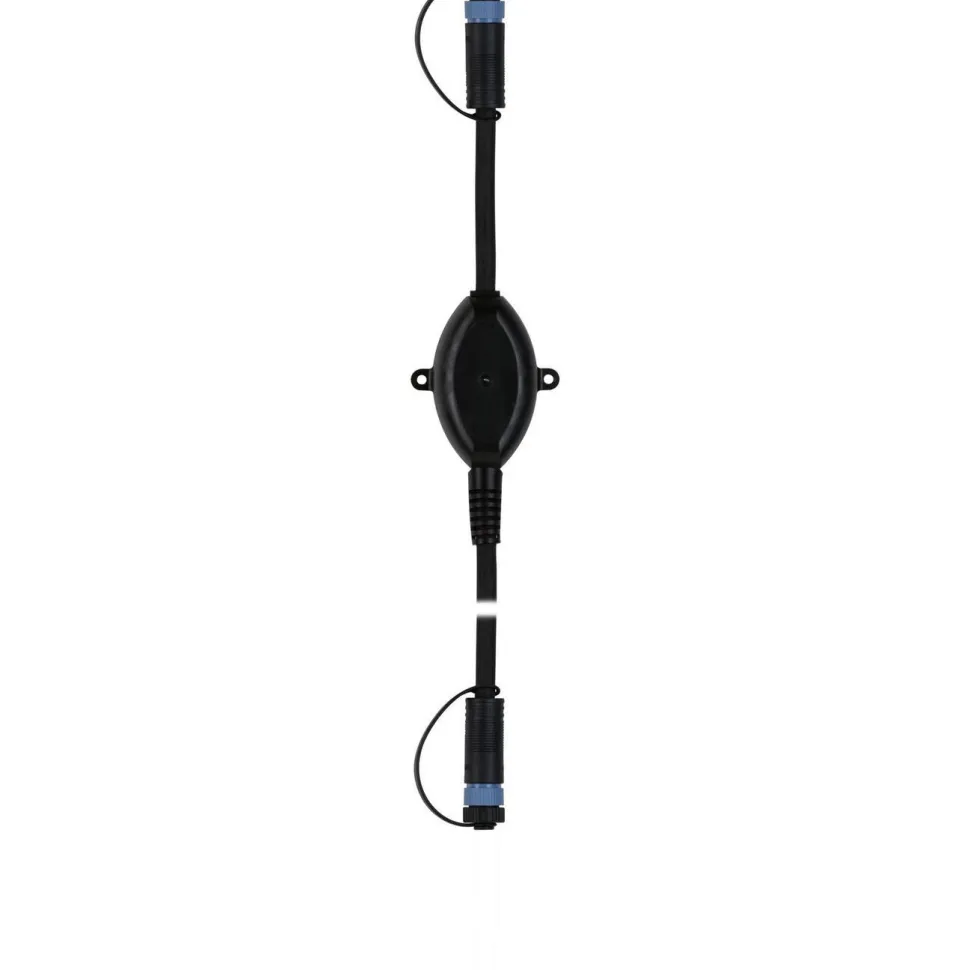 Hämäräkytkin ulkokäyttöön Paulmann Plug & Shine, IP67, musta