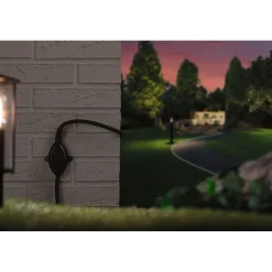 Hämäräkytkin ulkokäyttöön Paulmann Plug & Shine, IP67, musta