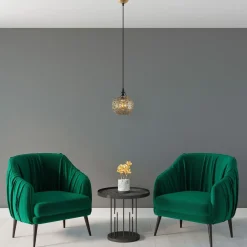 Ikkunavalaisin Linento Lighting Selcuklu, Ø17cm, E27, kulta