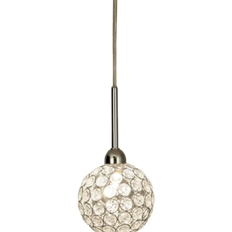 Ikkunavalaisin Aneta Lighting Bling 11 Ø 110x110 mm kromi, kirkas akryyli
