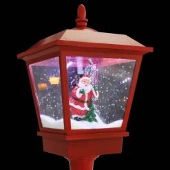 Jouluinen katuvalaisin joulupukilla, 180cm, LED