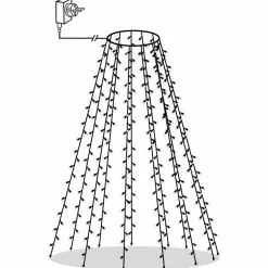 Joulukuusen valoverkko 210 lediä ip44 210 cm