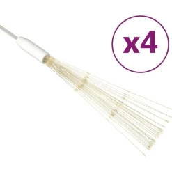 Joulun ilotulitusulkovalo 4 kpl 20 cm 560xLED eri värejä