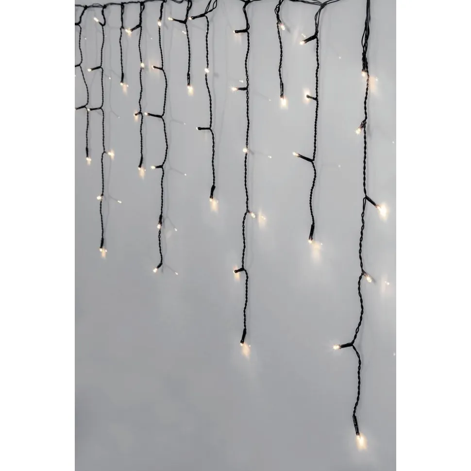 Jääpuikkovalosarja Star Trading Serie LED Crispy Ice White 480 valoa 11900x550mm