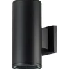 Julkisivuvalaisin M-Light Pillar Duo ylös/alas, 120mm, musta