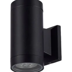 Julkisivuvalaisin M-Light Pillar Mini alas, GU10, musta