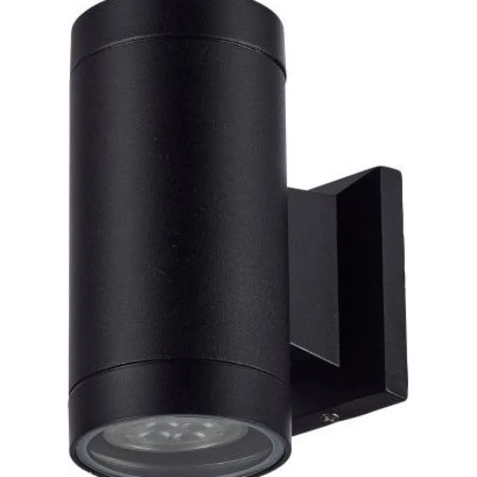 Julkisivuvalaisin M-Light Pillar Mini ylös/alas, 2xGU10, harmaa