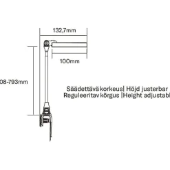 Kasvivalaisin Airam Rose, 10W, 290lm, valkoinen