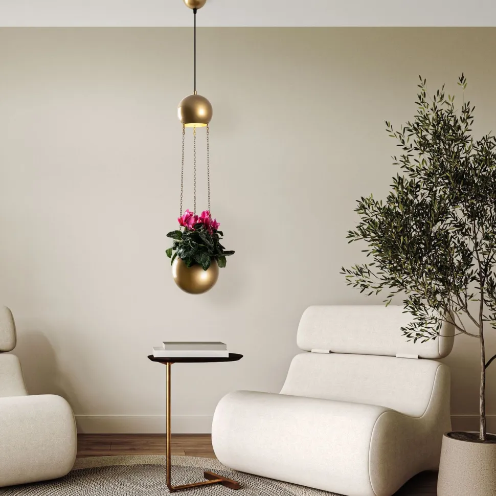 Kasvivalaisin Linento Lighting Verde, E27, kupari