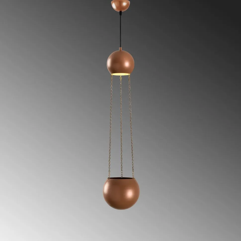 Kasvivalaisin Linento Lighting Verde, E27, kupari