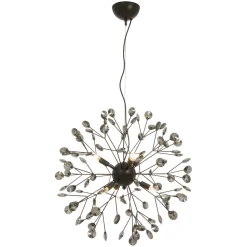 Kattokruunu Aneta Lighting Viva Musta