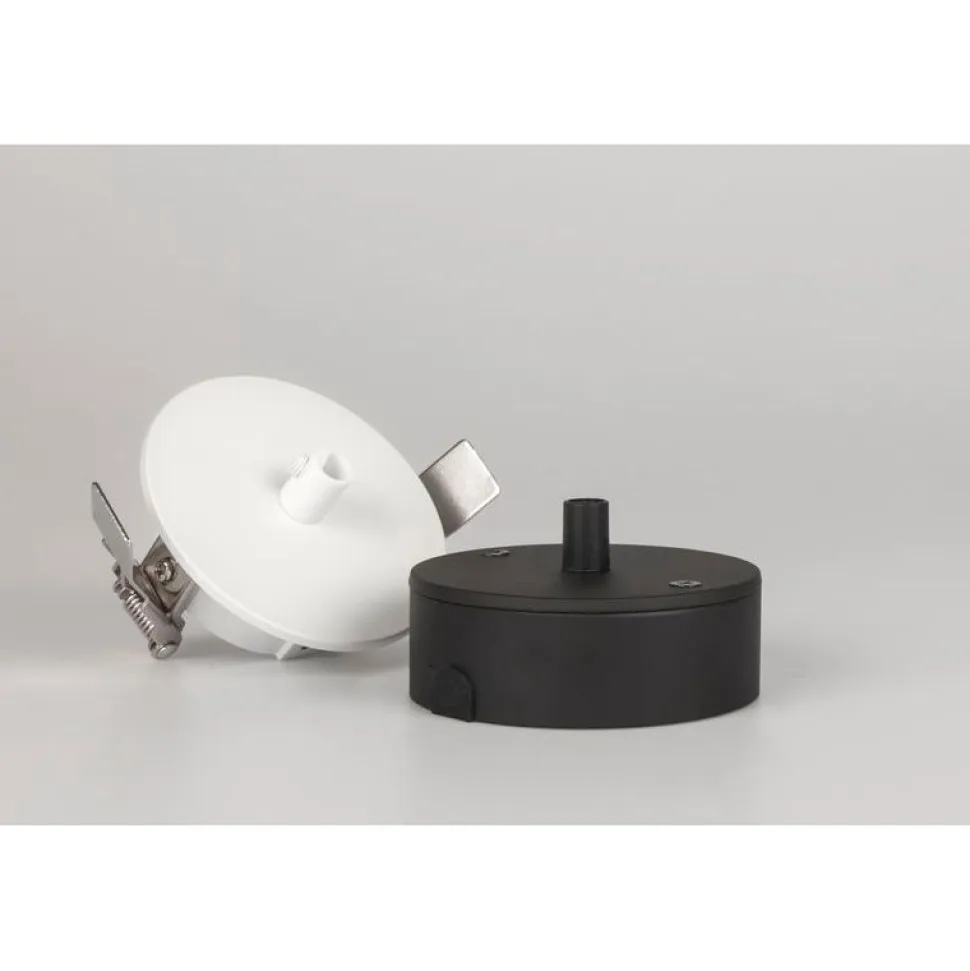 Kattokuppi Hide-a-lite upotettava Focus Pendant jousilla valkoinen