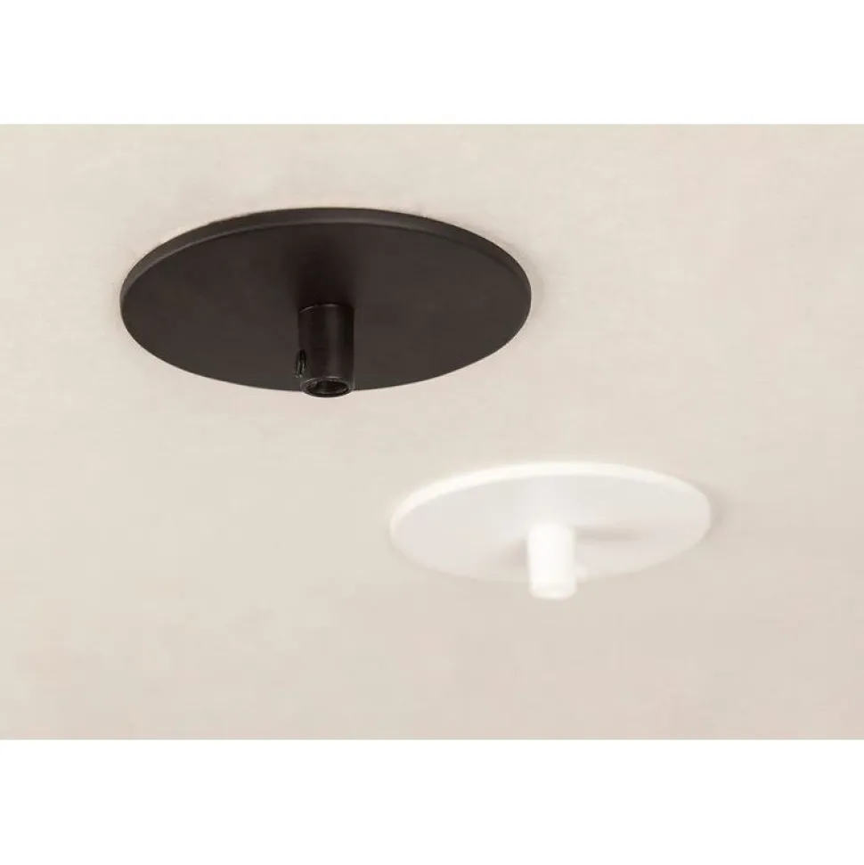 Kattokuppi Hide-a-lite upotettava Focus Pendant jousilla valkoinen