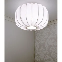Kattoplafondi Aneta Lighting Madame ø38 cm valkoinen