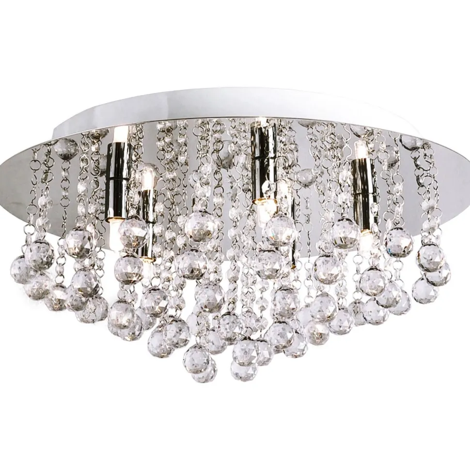 Kattoplafondi Aneta Lighting Madelene 50 kromi/kirkas