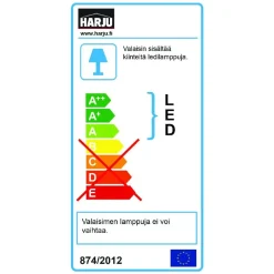 Kattoplafondi Harju Disc 20W 3000/4000K valkoinen