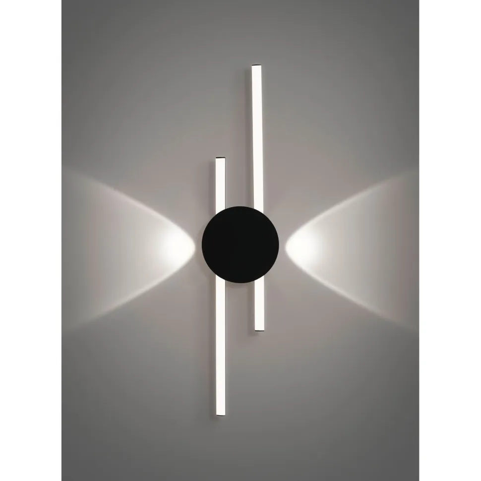 Katto-/seinävalaisin Eglo Venticello 20W LED 3000K IP20 musta