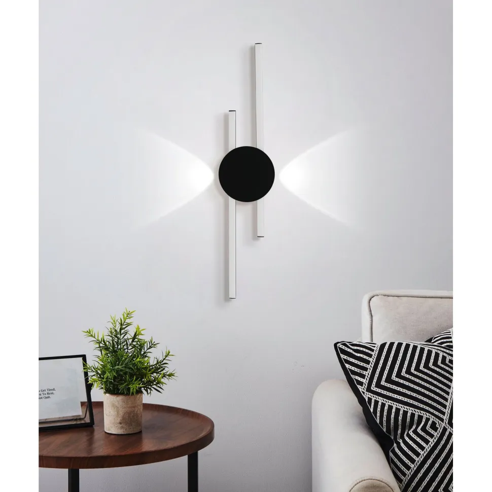 Katto-/seinävalaisin Eglo Venticello 20W LED 3000K IP20 musta