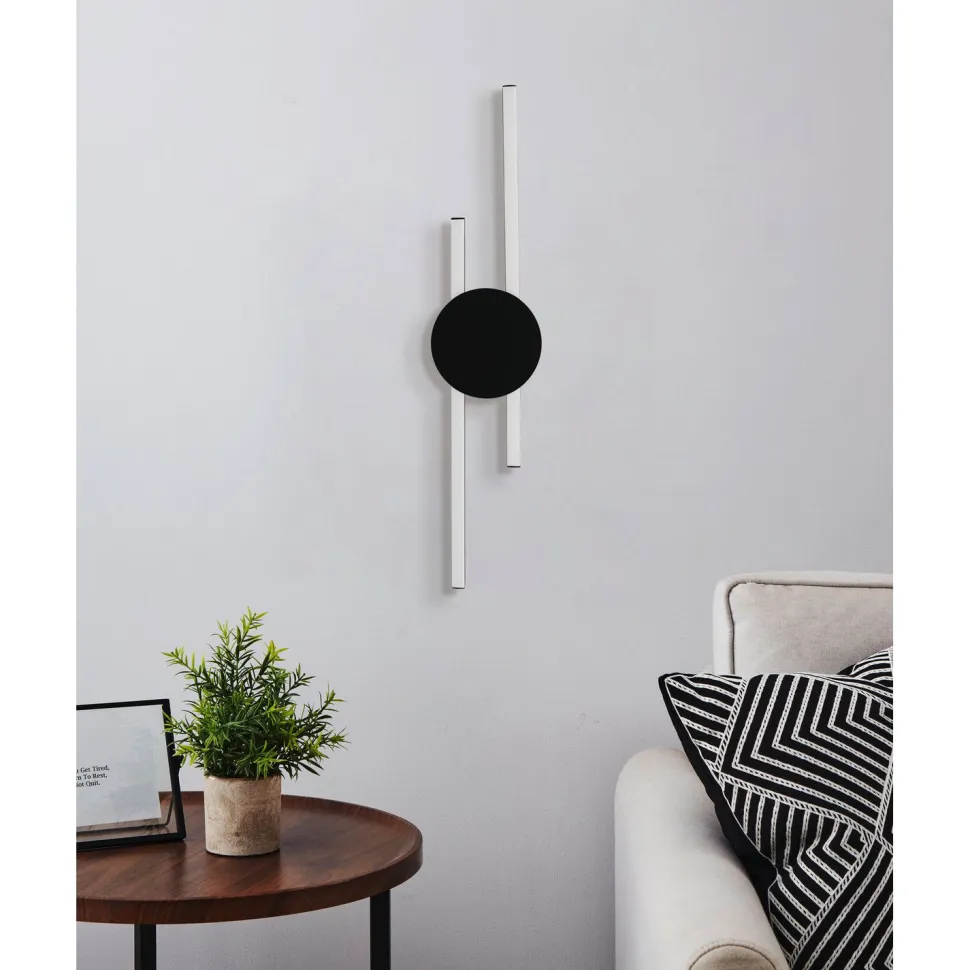 Katto-/seinävalaisin Eglo Venticello 20W LED 3000K IP20 musta