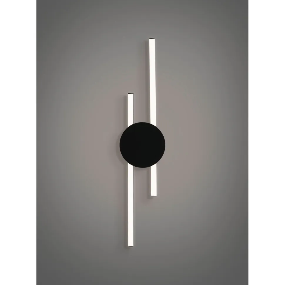 Katto-/seinävalaisin Eglo Venticello 20W LED 3000K IP20 musta