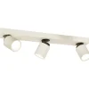 Kattospotti Aneta Lighting Rollo 3-osainen GU10 suora valkoinen/musta