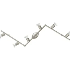 Kattospotti Buzz 1050x65 mm 6-osainen harjattu teräs