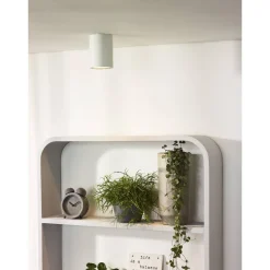 Kattospotti Lucide Bentoo Ø80mm 5W himmennettävä valkoinen