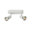 Kattospotti Lucide Jaster 198x60mm 2x5W valkoinen