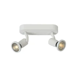 Kattospotti Lucide Jaster 198x60mm 2x5W valkoinen