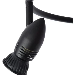 Kattospottivalaisin Lucide Caro Ø31cm, 3-osainen, musta