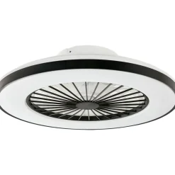 Kattotuuletinvalaisin FocusLight Panama Ø50cm, CCT, valkoinen