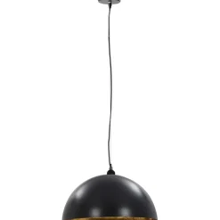 Kattovalaisimet 2kpl musta & kulta puolipallomainen 50cm e27