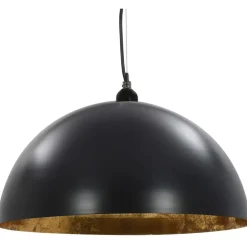 Kattovalaisimet 2kpl musta & kulta puolipallomainen 50cm e27