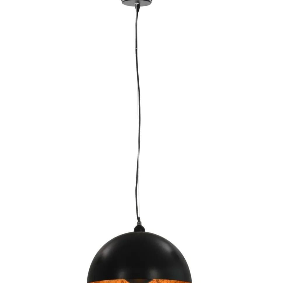 Kattovalaisimet 2kpl musta & kulta puolipallomainen 40cm e27