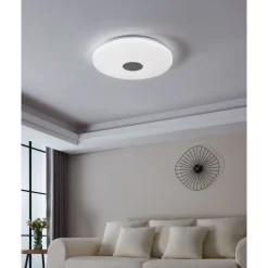 Kattovalaisin Eglo Lanciano Ø66cm 36W LED CCT valkoinen